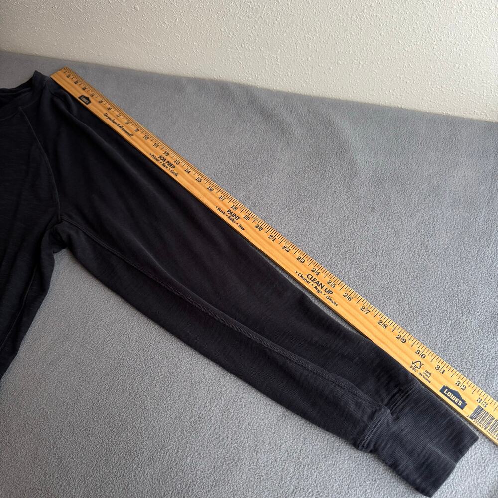 Good Man Brand Shirt Mens XL Black Long Sleeve 100% Cotton Button Neckline - Picture 11 of 14